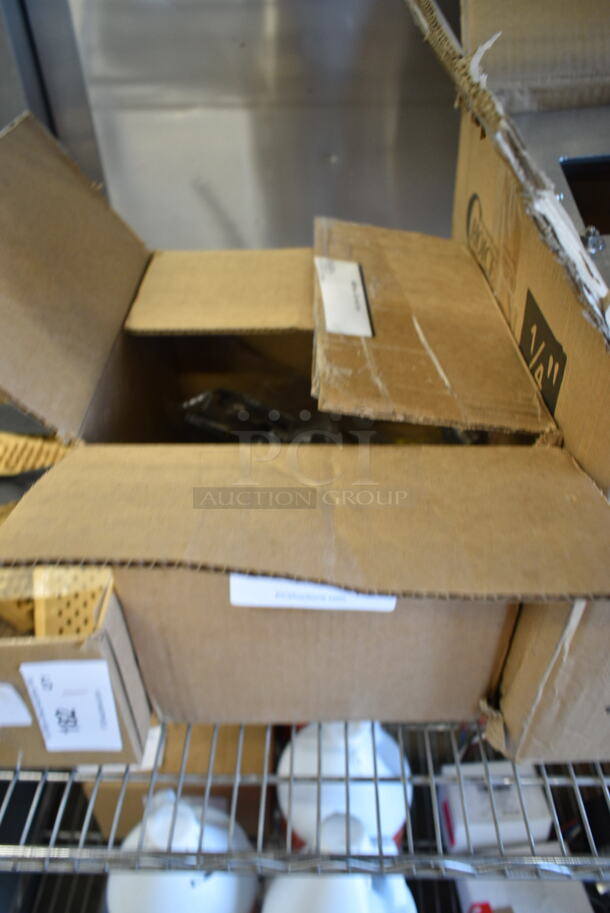 BRAND NEW SCRATCH AND DENT! Box of Approximately 50 Al Fakher Metal Tongs - Image 3 of 5