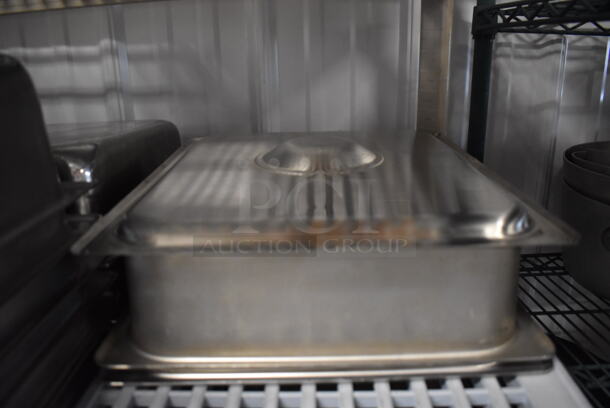 ALL ONE MONEY! Tier Lot of 36 Various Stainless Steel Drop In Bins. Includes  1/6x4, 1/6x6, 1/2x4 - Image 4 of 4