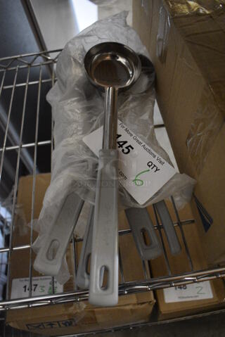 6 BRAND NEW! Stainless Steel Spoodles. 13". 6 Times Your Bid!