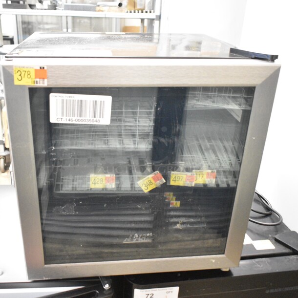 Arctic King ARV48B1AST Metal Mini Cooler Merchandiser. 115 Volts, 1 Phase. Tested and Working! - Image 1 of 4