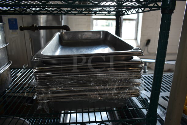 ALL ONE MONEY! Tier Lot of Various Items Including Stainless Steel Full Size Drop In Bins and Pans - Image 4 of 5