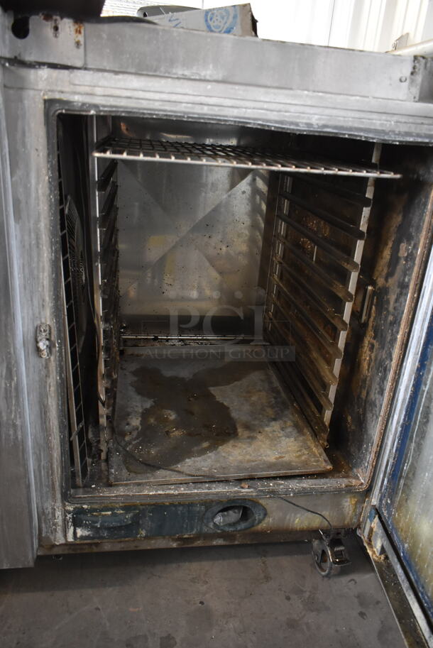 Rational SCC WE 102 Stainless Steel Commercial Combitherm Self Cooking Center Convection Ovens on Commercial Casters. 480 Volts, 3 Phase. - Image 4 of 5