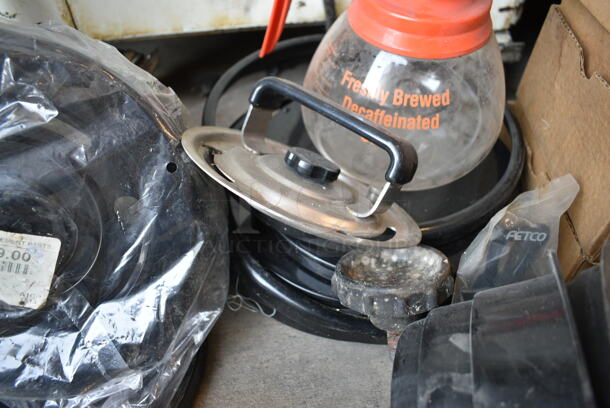 ALL ONE MONEY! Lot of Various Items Including Coffee Pot, Poly Brew Baskets, Faucet Kits - Image 5 of 12