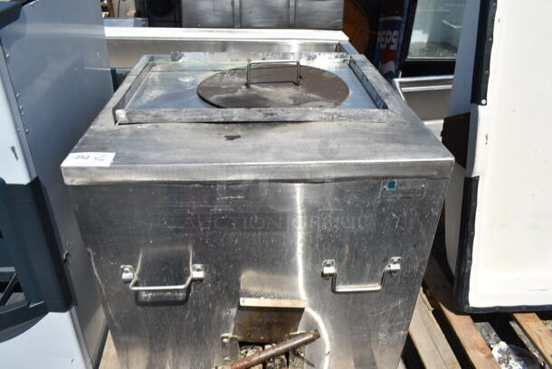 Stainless Steel Commercial Propane Gas Powered Tandoor Tandoori Oven. 
