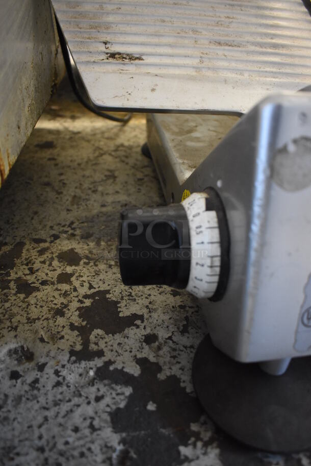 Bizerba Metal Commercial Countertop Meat Slicer. 24x28x23. Tested and Working! - Image 6 of 6