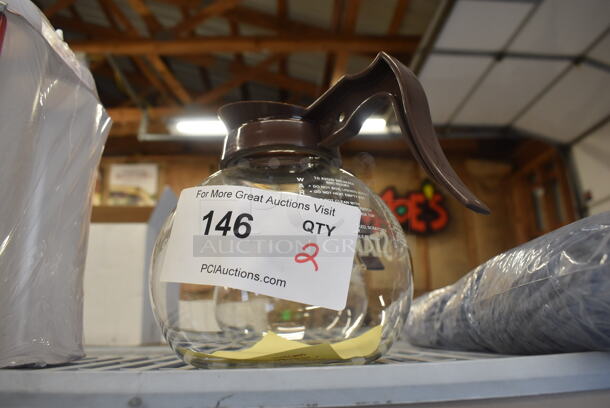 2 Coffee Pots. 9x6x7. 2 Times Your Bid!  - Image 2 of 2