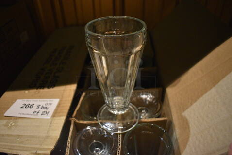 3 Boxes of 24 BRAND NEW Libbey 5310 11.5 oz Soda Glasses. 3x3x7. 3 Times Your Bid! (bar)