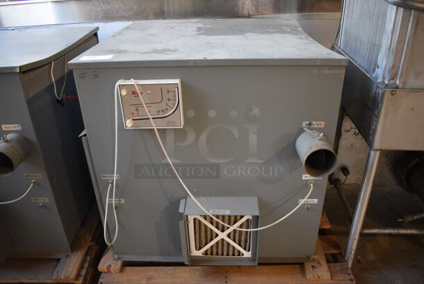 Dwyer Model IAT-300 Metal Commercial Unit w/ Mark II Manometer. 240 Volts, 3 Phase. 34x39x32