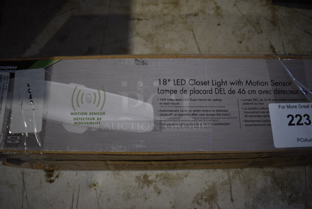 2 BRAND NEW SCRATCH AND DENT! 18" LED Closet Lights. 2 Times Your Bid! - Image 2 of 3