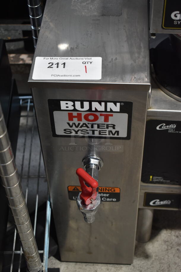 2020 Bunn HW2 Stainless Steel Commercial Countertop Hot Water Dispenser. 120 Volts, 1 Phase. 