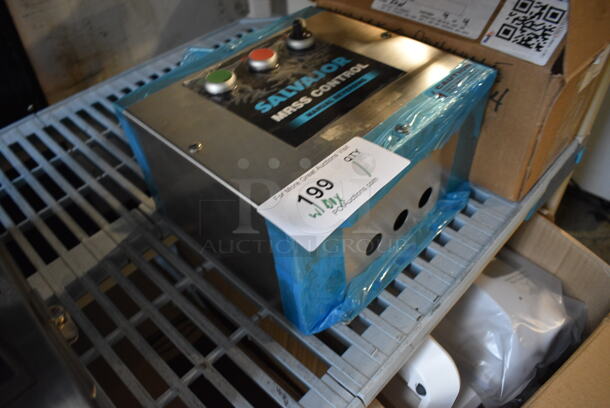 BRAND NEW! Salvajor MRSS Stainless Steel Garbage Disposal Control Box w/ Metal Piece in Box. Includes 10x6x10 - Image 2 of 5