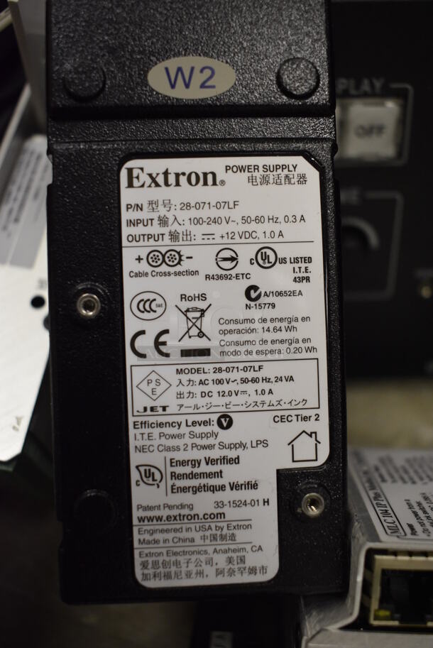 ALL ONE MONEY! Lot of Altec Lansing ACS5 Computer Speakers, Extron VSC 500 Video Scan Converters (Main Building)  - Image 7 of 7