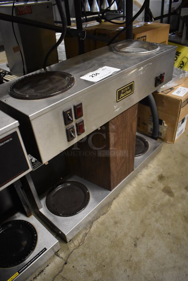 Bunn VPS Stainless Steel Commercial Countertop 3 Burner Coffee Machine. 120 Volts, 1 Phase. 23x8x19 - Image 2 of 6
