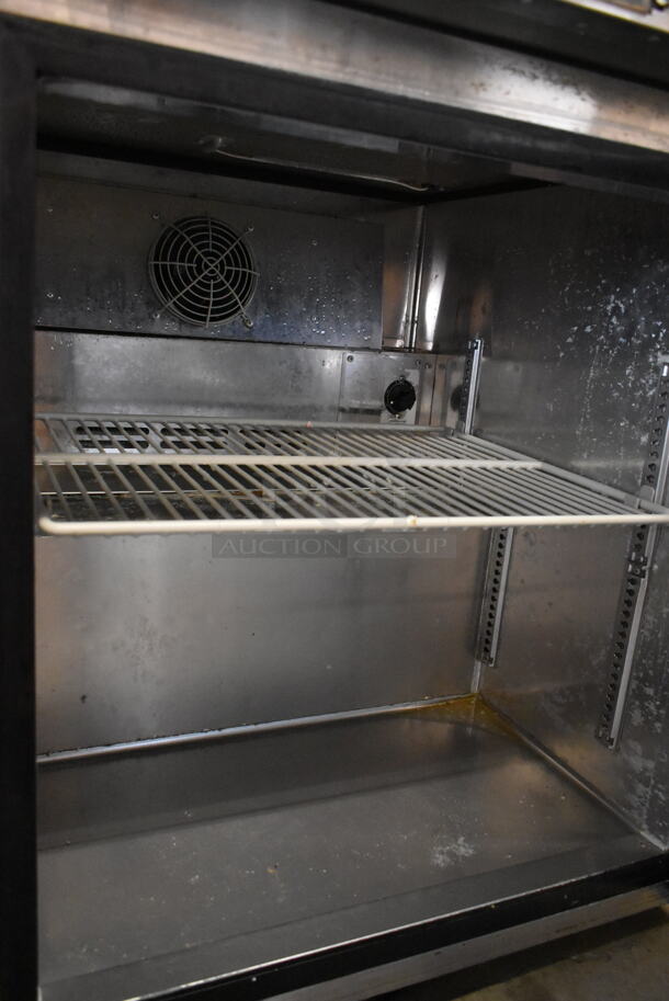 Turbo Air MUR-28 Stainless Steel Commercial Single Door Undercounter Cooler. 115 Volts, 1 Phase. Tested and Working! - Image 3 of 4