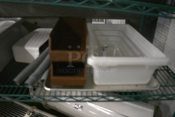 ALL ONE MONEY! Lot of Various Items Including Brown Bins, Poly Bins and Hoses - Image 3 of 4