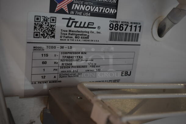 2019 True TCGG-36-LDStainless Steel Commercial Floor Style Deli Display Case Merchandiser. 115 Volts, 1 Phase. Tested and Working! - Image 8 of 8