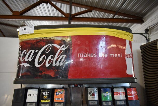 Stainless Steel Commercial 8 Flavor Carbonated Beverage Machine on Duke Stainless Steel Soda Station. - Image 4 of 12