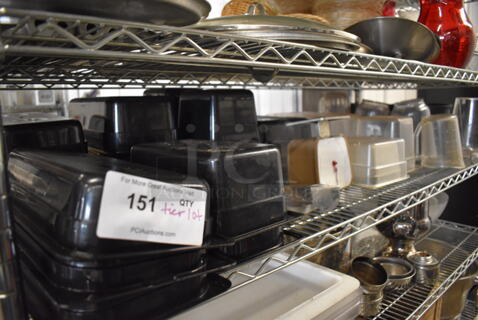 ALL ONE MONEY! Tier Lot of Various Items Including Poly Drop In Bins, Poly Pitchers and Scale