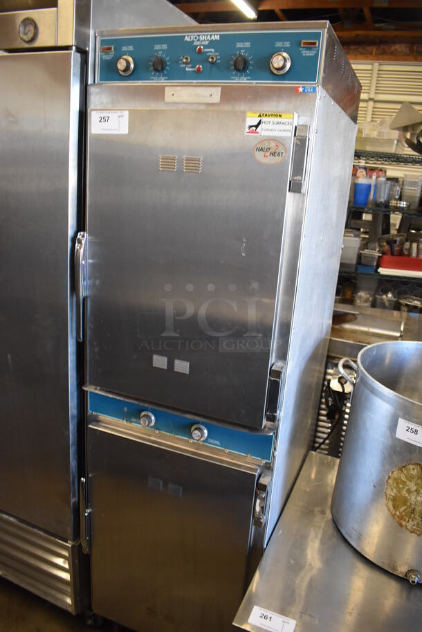 Alto Shaam 1000-TH/I Stainless Steel Commercial Cook N Hold Oven on Commercial Casters. 208-240 Volts. 23x32x77 - Image 1 of 6
