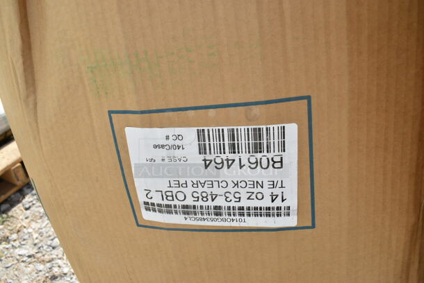 PALLET LOT of 14 BRAND NEW Boxes Including Dart 90HTPF1R White Foam Square Take Out Container with Hinged Lid 9" x 9" x 3" - 200/Case, 500SPC040 4 oz. Round Plastic Spice Jar - 500/Case, 999SPC16R Containers, Fineline 5032-L Super Bowl Clear PET Plastic Dome Lid for 32 oz. Bowls - 100/Case, 500LSTRWL Choice 9, 12, 16, 20, and 24 oz. Clear Strawless / Sip Lid - 1000/Case. 14 Times Your Bid!  - Image 6 of 12