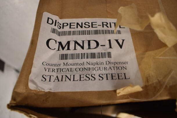 14 BRAND NEW IN BOX! Dispense-Rite CMND-1V Stainless Steel Napkin Dispensers. 8x6x13. 14 Times Your Bid! - Image 6 of 7