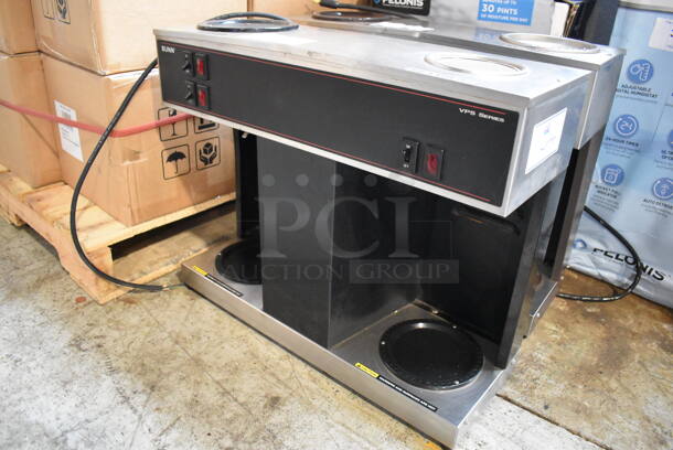 Bunn VPS Stainless Steel Commercial Countertop 3 Burner Coffee Machine. 120 Volts, 1 Phase. 23x8x19 - Image 2 of 4