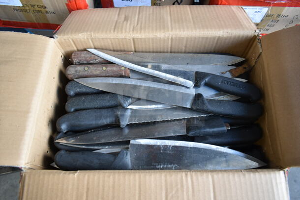 45 SHARPENED Stainless Steel Knives Including Chef Knives. 45 Times Your Bid! - Image 2 of 5