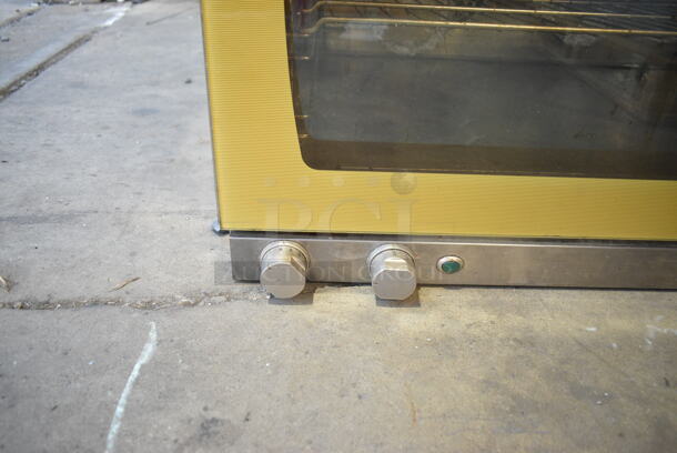 Cadco Unox XAF193 Stainless Steel Commercial Countertop Electric Powered Convection Oven. 230/400 Volts.  - Image 3 of 6