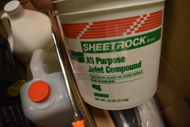 ALL ONE MONEY! 2 Pallet Lots of Car Cleaning Supplies and Tools! Items Including Brushes, Lexol Sponges, Jumper Cables, All Purpose Joint Compound, Glass Sealant, and Boom Mat - Image 8 of 12