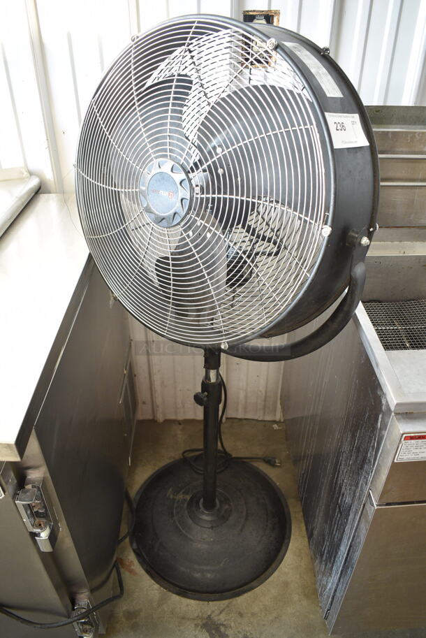 FES50-F1 Metal Floor Style Fan. 120 Volts, 1 Phase. Tested and Working! - Image 1 of 5
