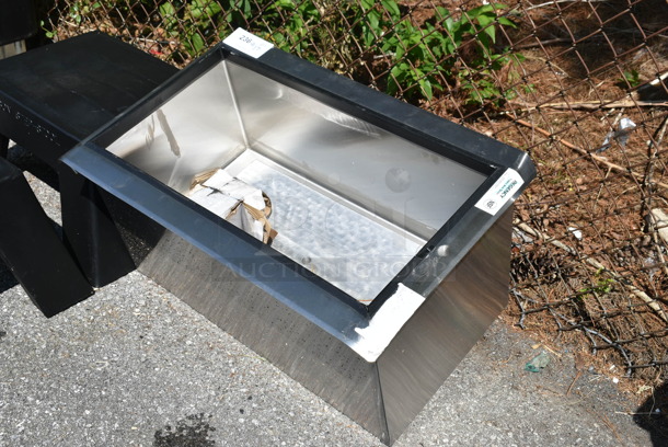 BRAND NEW SCRATCH AND DENT! Regency 600IB3018CP 18" x 30" Stainless Steel Drop-In Ice Bin with 7 Circuit Post-Mix Cold Plate. No Lid.  - Image 3 of 5