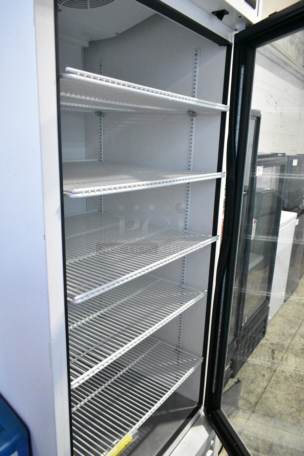 2021 True TSCI-600R-G-PH Metal Commercial Single Door Reach In Cooler Merchandiser. 115 Volts, 1 Phase. Tested and Working! - Image 4 of 6