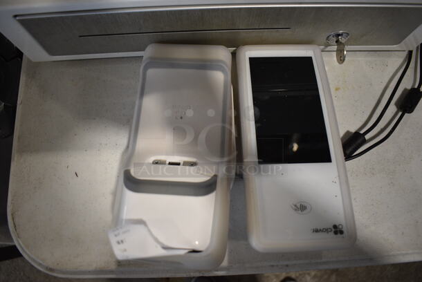 Clover Model C500 14" POS Monitor, Clover, Model P550 Receipt Printer, 2 Touch Pay Units and Metal Cash Register - Image 6 of 6