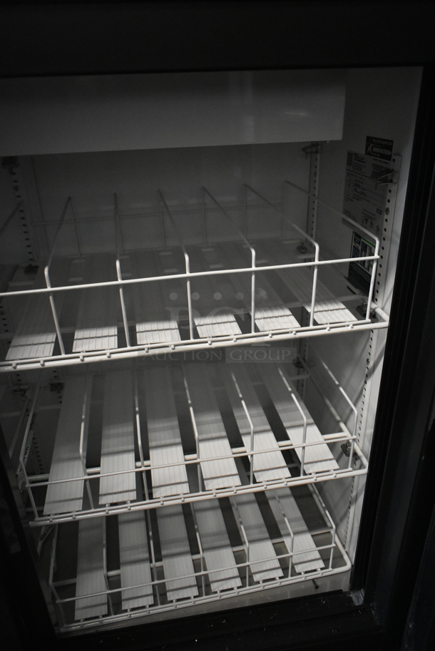 2024 True GDM-41SL-48-HC-LD Metal Commercial 2 Door Reach In Cooler Merchandiser w/ Poly Coated Racks. 115 Volts, 1 Phase. Tested and Working! - Image 4 of 5