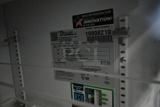 2024 True GDM-41SL-48-HC-LD Metal Commercial 2 Door Reach In Cooler Merchandiser w/ Poly Coated Racks. 115 Volts, 1 Phase. Tested and Working! - Image 5 of 5