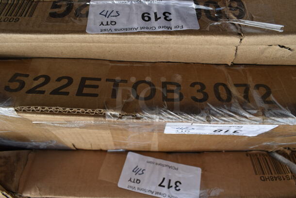 BRAND NEW SCRATCH AND DENT! Steelton 522ETOB3072 30" x 72" 18-Gauge 430 Stainless Steel Open Base Work Table - Image 2 of 2