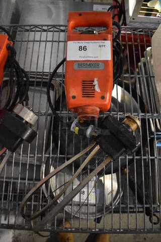 Dito Dean 103 Metal Commercial Bermixer Immersion Blender w/ Whisk Attachment. 115 Volts, 1 Phase. 5x5x23. Tested and Working!