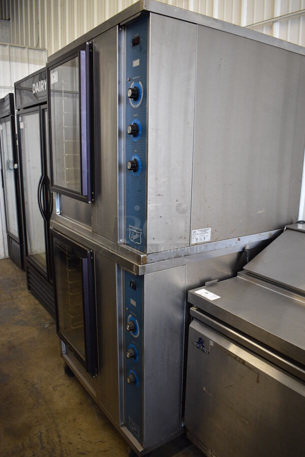 2 Duke PFB-2 Stainless Steel Commercial Electric Powered Proofer w/ View Through Doors and Thermostatic Controls on Commercial Casters. 120 Volts, 1 Phase. 38x38x76. 2 Times Your Bid! - Image 3 of 9