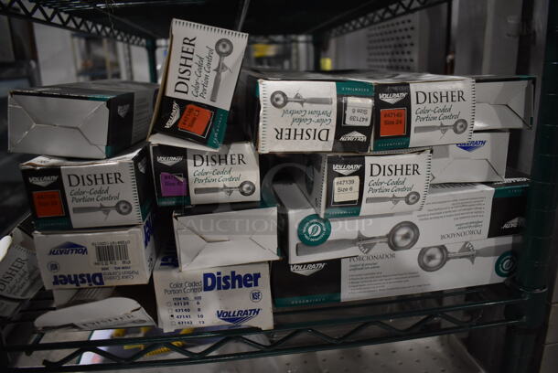 ALL ONE MONEY! Tier Lot of Various BRAND NEW Items Including Vollrath Dishers, Poly Condiment Bottles and Thermometers - Image 6 of 7