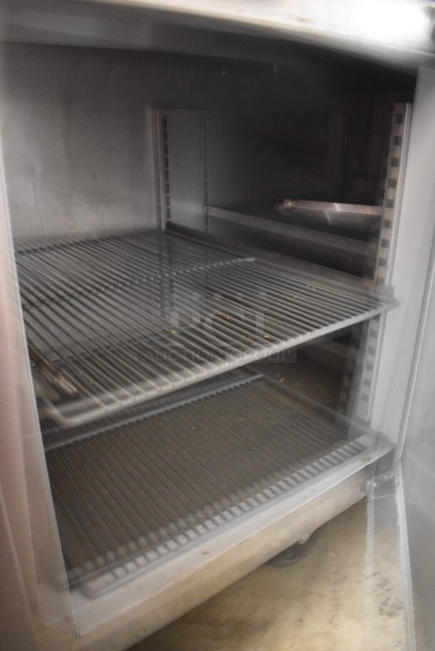 Kairak Model EDFT90 Stainless Steel Commercial Prep Table on Commercial Casters. 115 Volts, 1 Phase. 93x33x46. Tested and Working! - Image 5 of 12