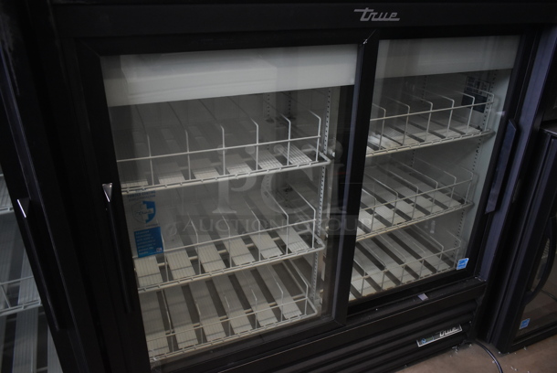 2024 True GDM-41SL-48-HC-LD Metal Commercial 2 Door Reach In Cooler Merchandiser w/ Poly Coated Racks. 115 Volts, 1 Phase. Tested and Working! - Image 3 of 6