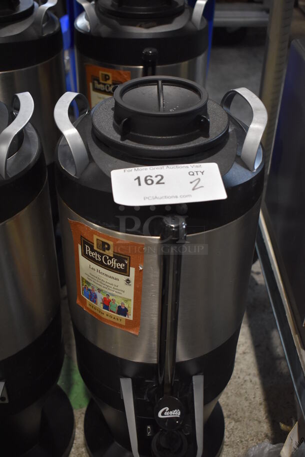 2 Curtis TXSG1501S600 Stainless Steel Coffee Urn Dispenser. 9x14x23. 2 Times Your Bid! - Image 2 of 6