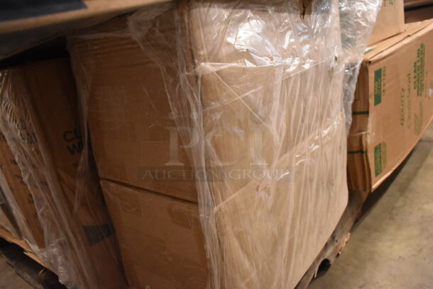 PALLET LOT of 19 BRAND NEW Boxes Including 760FF16 Choice 16 oz. French Fry Cup - 1000/Case, Lavex 502386016CL Lavex 55-60 Gallon 16 Micron 38" x 60" High Density Janitorial Can Liner / Trash Bag - 200/Case, 760SOUP8WPA Choice 8 oz. White Double Poly-Coated Paper Food Cup with Vented Paper Lid - 250/Case,  TD24 Solo Ultra Clear™ TD24 24 oz. Customizable Clear PET Plastic Cold Cup - 600/Case. 19 Times Your Bid!  - Image 9 of 12
