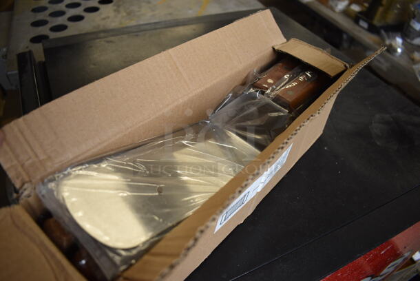 12 BRAND NEW IN BOX! Winco Stainless Steel Spatulas. 14". 12 Times Your Bid! - Image 2 of 3