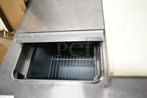 Delfield UC4427N-6M-DD1 Stainless Steel Commercial Prep Table. 115 Volts, 1 Phase. Tested and and Powers On But Does Not Get Cold - Image 4 of 8