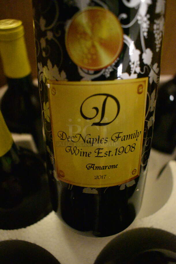 Box of DeNaples Family Wine Bottles! Includes Amarone and Private Reserve - Image 9 of 12