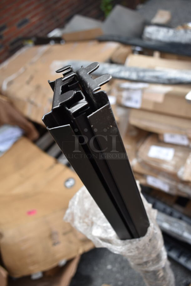 BRAND NEW SCRATCH AND DENT! Lot of Black Metal Pieces - Image 1 of 3