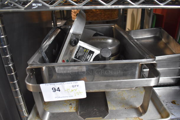 ALL ONE MONEY! Tier Lot of Various Items Including Metal Full Size Baking Pans and Chafing Dish Frame! - Image 2 of 5