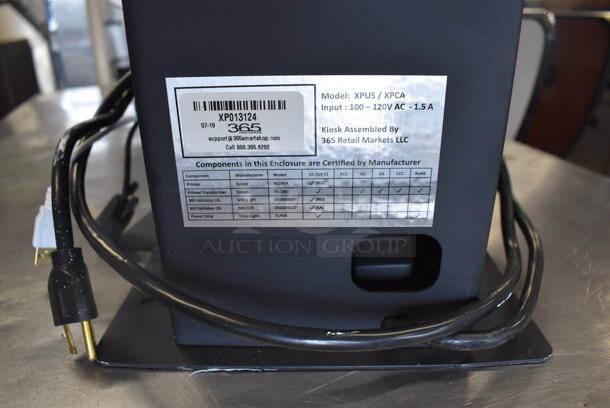 365 Retail Markets XPUS / XPCA Metal Countertop Bill Acceptor. 100-240 Volts, 1 Phase. 11x14x27 - Image 5 of 6