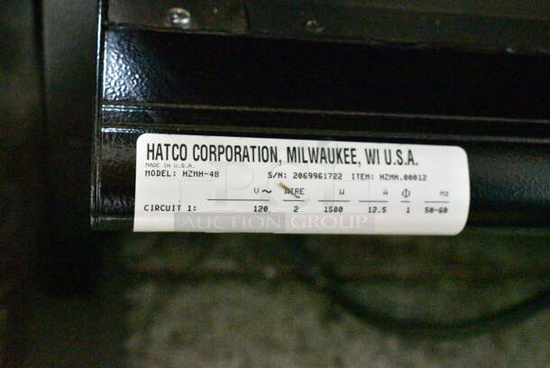 BRAND NEW! Hatco HZMH-48 Metal Countertop Warming Display Merchandiser. 120 Volts, 1 Phase. Tested and Working! - Image 5 of 5